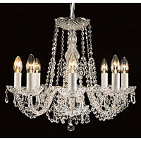Unbranded IMCP00021 8 - 8 Light Chrome Chandelier