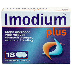 Imodium Plus Tablets - Size: 18