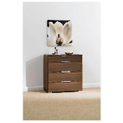 Unbranded Imola 4 Drawer Chest, Dark Walnut Finish