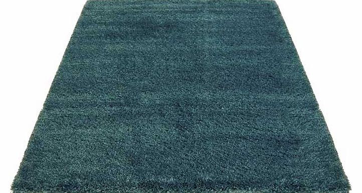 Unbranded Imperial Shaggy Rug - Teal - 80 x 140cm