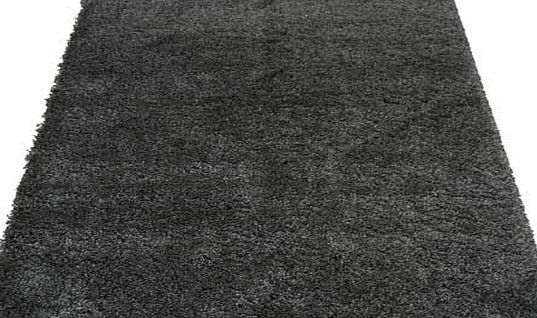 Unbranded Imperial Shaggy Rug 80 x 140cm - Anthracite