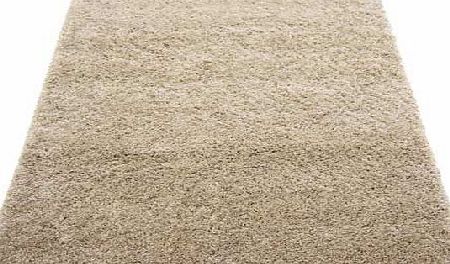 Unbranded Imperial Shaggy Rug 80 x 140cm - Latte