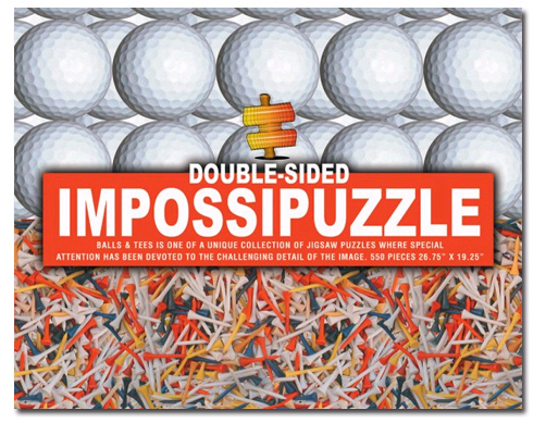 Unbranded Impossipuzzle - Golf Balls and Tees