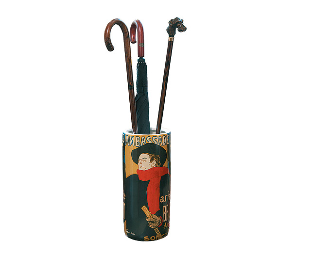 Unbranded Impressionist Umbrella Stand- Ambass and Champagne