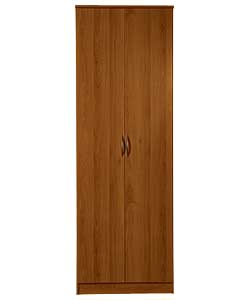 Unbranded Impressions 2 Door Wardrobe - Dark Maple