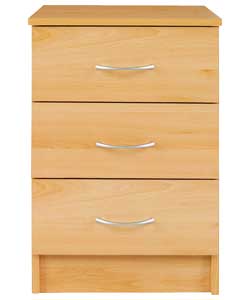 Unbranded Impressions Bedside Chest - Beech