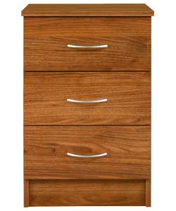 Unbranded Impressions Bedside Chest - Dark Maple