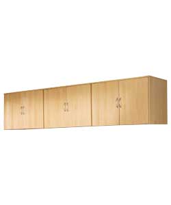 Unbranded Impressions Overbed Cupboards - Beech