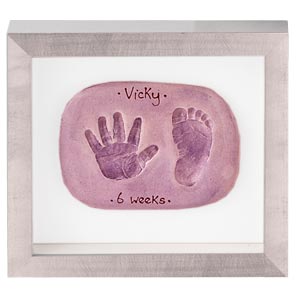 Imprints Gift Box- Double Print- Silver Finish Frame