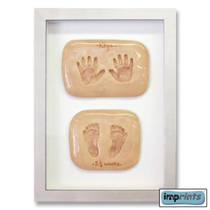 Imprints Gift Box- Full Print Set- Pine/Whitewash Frame