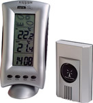 · No unsightly cables or wires · Wireless external temperature sensor · Electronic barometric wea