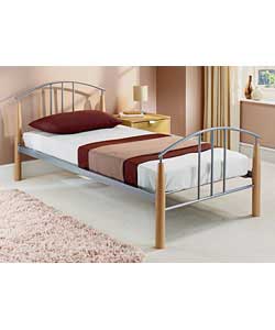 Inca Single Bedstead with Comfort Mattress