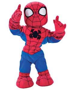 Incy Wincy; is an interactive dancing Spiderman that sings two complete songs, including the