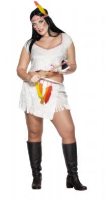 This excellent Indian Lady costume comes complete with skirt  Top and Headband Please not that the