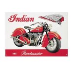 Indian Roadmaster tribute plaque