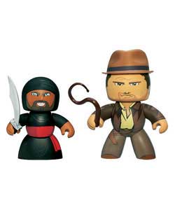 New, cutting edge, cool expression of favourite Indiana Jones characters. Each 6in vinyl figure incl