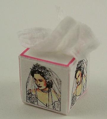 Individually Handcrafted Miniature Box of Tissues