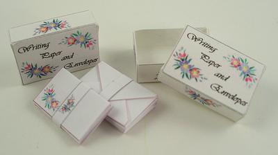 Individually Handcrafted Miniature Writing Paper