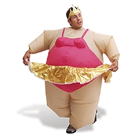 Fantastically Fat Fancy Dress Without Overheating