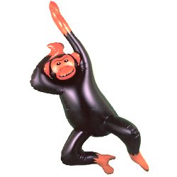 Inflatable Chimpanzee / Monkey - 95cm