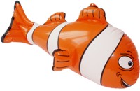 Inflatable Fish Orange/White 25Inch