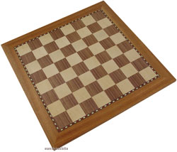 Chess boards crafted from genuine walnut and sycamore squares to full compliment the Staunton chess 