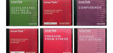 Each InnerTalk CD appears only to contain pleasant music, but ingeniously embedded in the sound are subliminal messages that register positively in your mind and body, as proven in numerous clinical studies. With repetition, these messages get reinfo