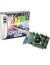 Unbranded Innovision GeForce 6200 256MB Graphics Card