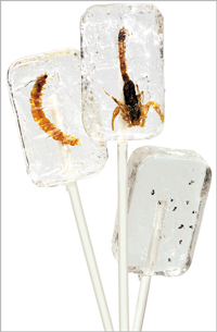 Unbranded Insectilix Lolly (Scorpion/Worm/Ant)
