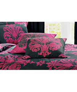 Unbranded Inspire Rococo Reversible Damask Print Cushion Covers