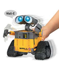 Talk to InterAction Wall-E and he responds with voice, actions and sound effects. He even knows if y