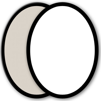 Unbranded Interfit 12 inch Soft Sun / White Reflector