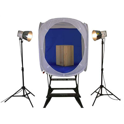 Unbranded Interfit INT319 500 Watt Tungsten kit with 90cm