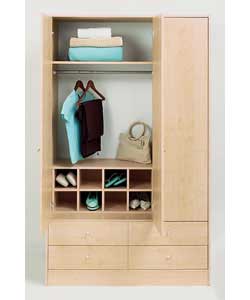 Size (W)71.4, (H)32.4, (D)32.8cm.Interior storage cube with 8 compartments to fit Malibu and Vision 
