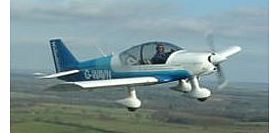 You can really get to grips with the unique sensation of flight with this 30 minute flying lesson. Youll have the unforgettable opportunity to command the cockpit of a two-seater aircraft, taking in breathtaking views as you soar over the beautiful 