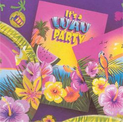 Invitations - Hawaiian - pack of 8