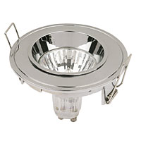 IP44 Fixed Cast Downlight Polished Chrome