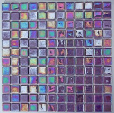 Unbranded Iridis Lila 25x25mm