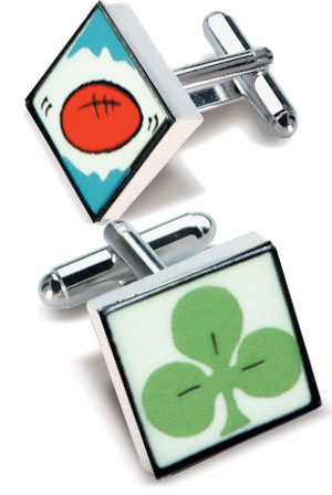 Unbranded Irish Rugby Cufflinks