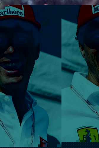 Irvine 1996 Face Photo (20cm x 29cm)