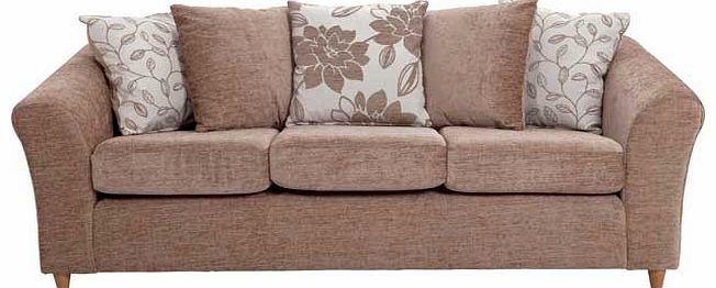 Unbranded Isabelle Large Sofa - Mink