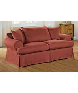 Unbranded Isabelle Large Sofa - Terracotta