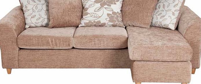 Unbranded Isabelle Movable Chaise Corner Sofa Group - Mink