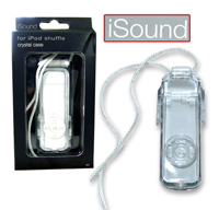 iSounds Crystal Case is designed to give maximum protection to your iPod Shuffle without hiding