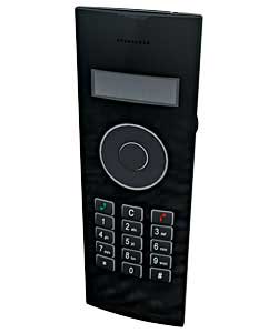 Black.4-way D-Pad for fast contact scrolling and menu navigation. Digital sound processor.Monophonic