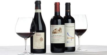 Unbranded Italian Fine Red Wine Trio