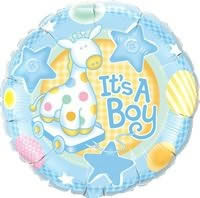 Unbranded Its a Boy 18`` Foil Balloon In a Box