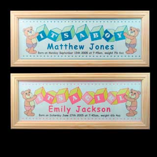 Its A Boy/Girl Framed Print