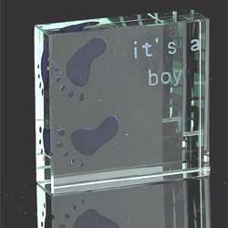 Its A Boy Paperweight