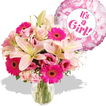 Unbranded Its a Girl - flowers